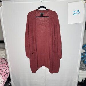 Women's Cozy Cardigan Sweater - Rose